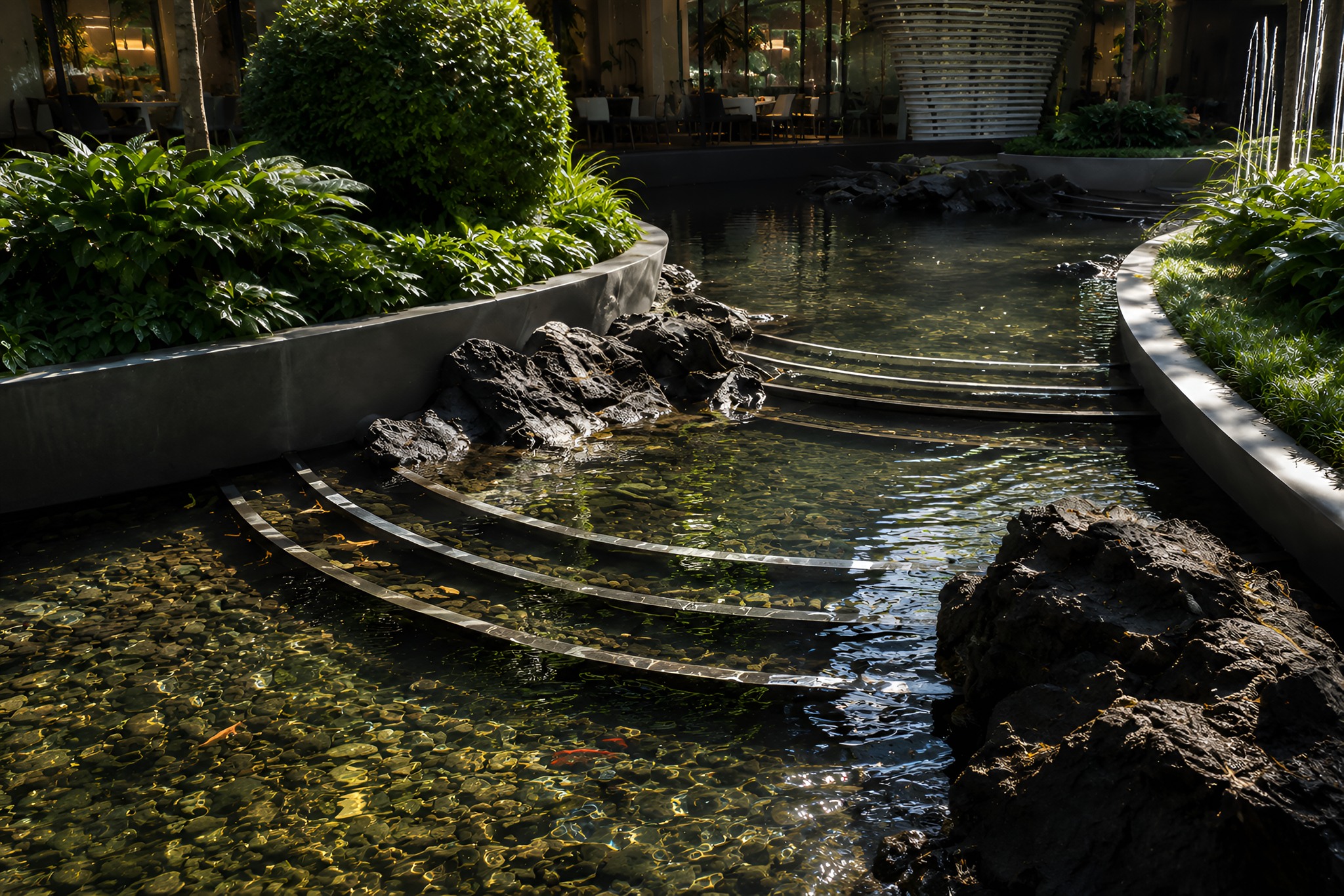 COFFEE / STONE architectural visualization